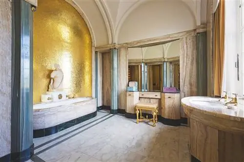 ванная комната скульптура бюст раковина мрамор тщеславие