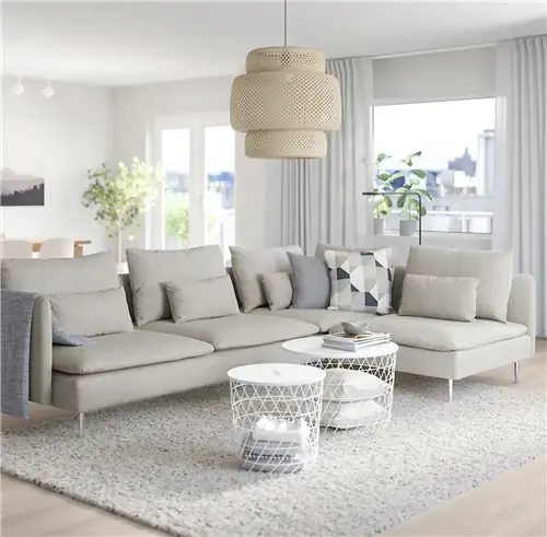 Это самый большой, дешевый и красивый диван от Ikea