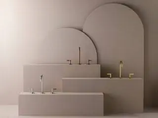 Компании Porcelanosa и Ramón Esteve объединили усилия, чтобы обновить серию смесителей Lignage, добавив новый дизайн ручки…