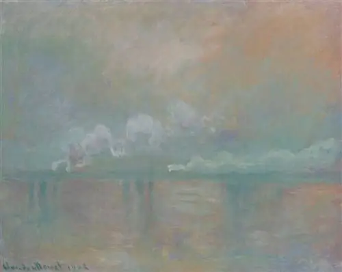 Клод Моне Мост Чаринг-Кросс. Fumées dans le brouillard 1902