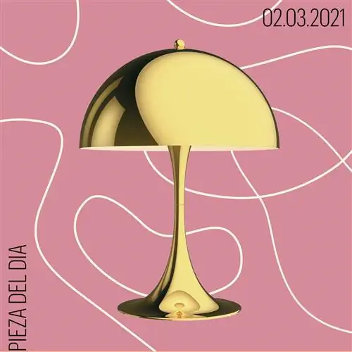 Светильник 'Panthella' от 'Louis Poulsen' TIMELESS SHINE