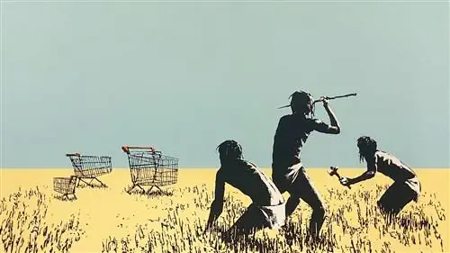 BANKSY разоблачает свое дерзкое граффити в Лондоне