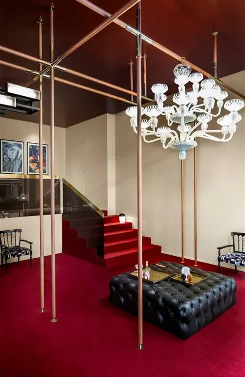 хрустальная лампа красная дорожка