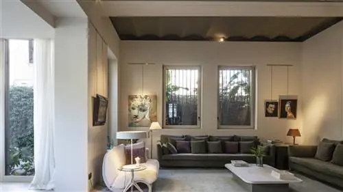 Трезвый ДИЗАЙН ИНТЕРЬЕРА для дома PASSIVHAUS 20-го века