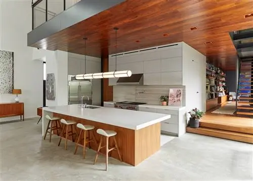 Индустриальный стиль Атмосфера дзен Brooklyn Thread Коллективная кухня