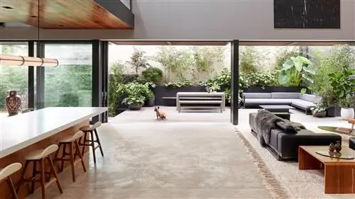 Современный дом в Бруклине удивительным образом сочетает в себе индустриальный стиль и атмосферу дзен