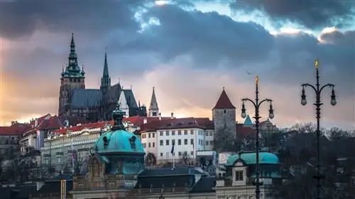 Рекламная открытка: Прага и ее ДИЗАЙН-уголки