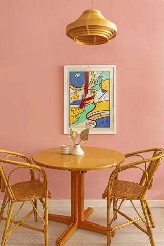 Лампа в стиле HansAgne Jakobsson из плаката 1960 года для бара Duplex de Mariscal из стула Castello 80-х для…