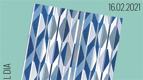 Обои 'MALIBÚ BLUE' от GANCEDO: Да здравствуют 70-е