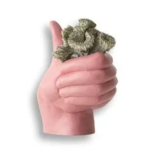 Плантатор ThumbsUp из глины и глазури от Джесси Ли
