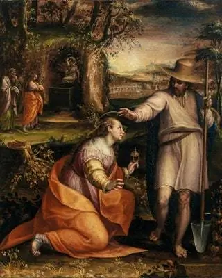 Noli me tangere - так называется это полотно, написанное Лавинией Фонтана в 1581 году и изображающее неожиданную встречу…
