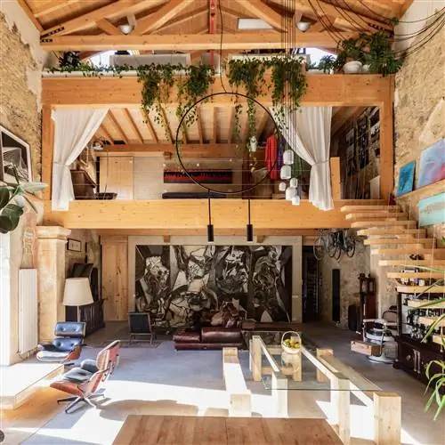 Романская церковь в Бискайе, превращенная в дизайнерский дом