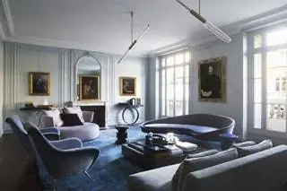 Большой диван Freeman от Minotti, круглый диван от BB Italia, винтажный итальянский диван 1950 года, кофейный столик…