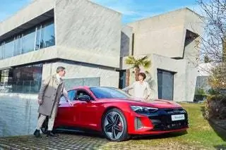 Дизайн Audi RS etron GT отличается аэродинамическими линиями