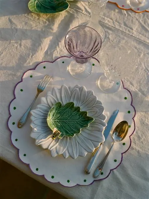 assiettes champetre La Romaine Editions