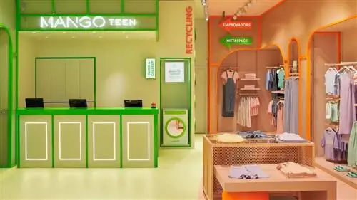 В новом магазине Mango Teen есть бассейн, стойка регистрации и прачечная (и гендерно-нейтральный)