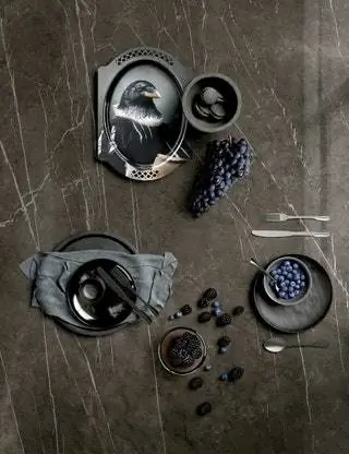 Один из темных оттенков коллекции SapienStone, отличающийся особой яркостью. Его яркость подчеркивается…