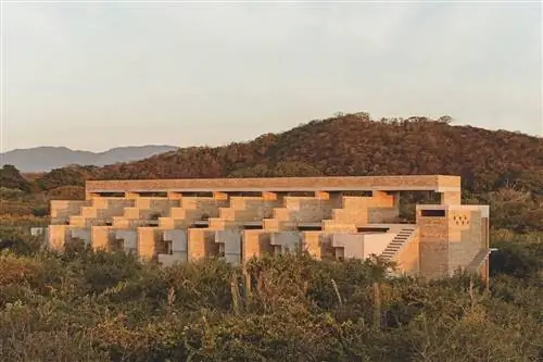 Hotel Terrestre Oaxaca отель с террасами alberto kalach