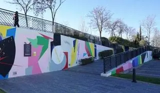 Абстрактная работа Rosh333 сочетает в себе несколько концепций. С одной стороны, это дань уважения структурам… Абстрактная работа Rosh333 сочетает в себе несколько концепций. С одной стороны, это дань уважения структурам…