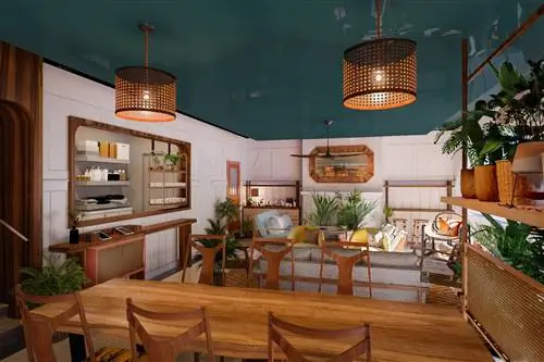 Холл отеля Life House