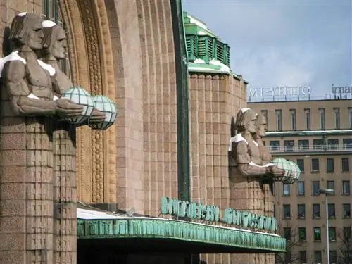 Image Железнодорожный вокзал Хельсинки, Элиэль Сааринен