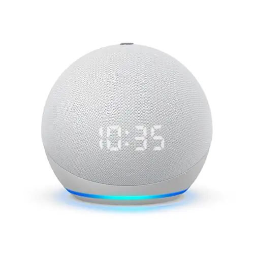 Динамик Amazon Echo 4-го поколения с часами Динамик Amazon Echo 4-го поколения с часами
