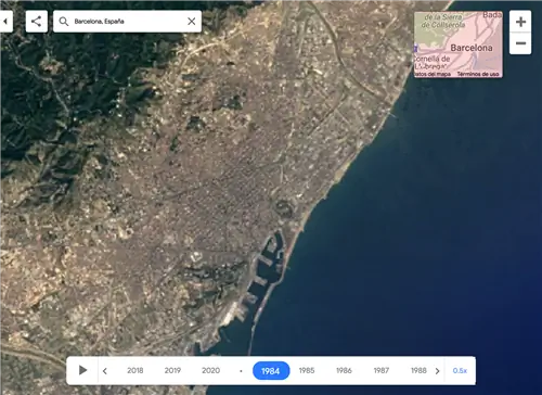 Барселона в 1984 году