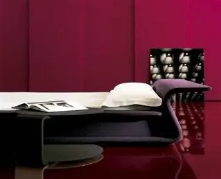 Одним из хитов Патриции является кровать Clip для Molteni, которая напоминает форму этого офисного инструмента Одним из хитов Патриции является кровать Clip для Molteni, которая напоминает форму этого офисного инструмента