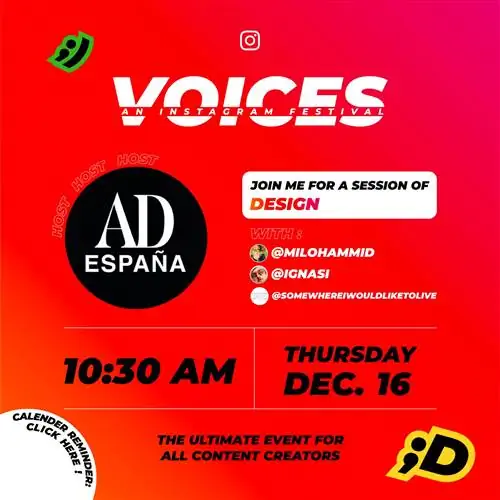 AD Spain приглашает вас на первое крупное мероприятие Instagram в Испании