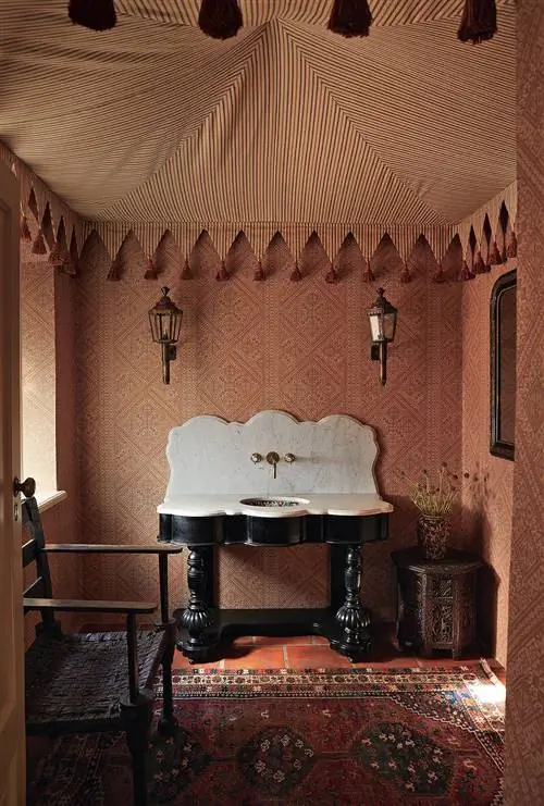 Ванная комната в мавританском стиле