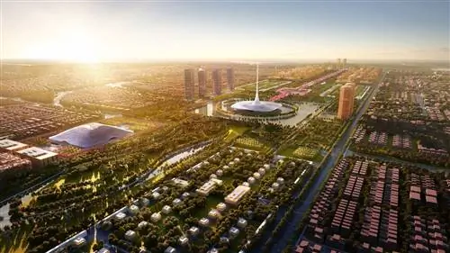 АМАРАВАТИ - устойчивый ГОРОД, спроектированный ФОСТЕРОМ в ИНДИИ
