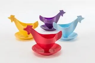 Josef Böhm Huhn Подставка для яиц, 1970-е годы &copy; Vitra Design Museum, фото Андреас Зюттерлин