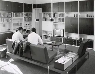 Рудольф Хорн и Эберхардт Вюстнер Система стеллажей MDW 1967 Архив Рудольф Хорн фото Фридрих Веймер Дрезден
