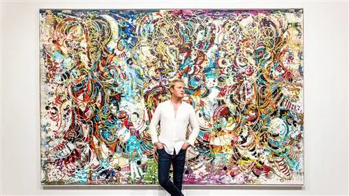 Художественный круг сдается Леону Лёвентрауту, одному из самых молодых и востребованных современных художников