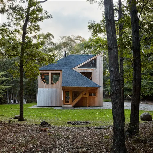 СКРЫТЫЕ СОКРОВИЩА Antler House космический дом посреди леса