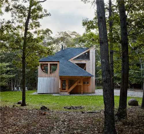 СКРЫТЫЕ СОКРОВИЩА Antler House космический дом посреди леса