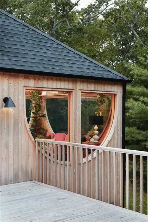 СКРЫТЫЕ СОКРОВИЩА Antler House космический дом посреди леса