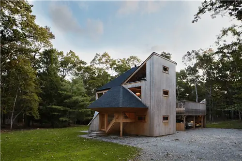 СКРЫТЫЕ СОКРОВИЩА Antler House космический дом посреди леса