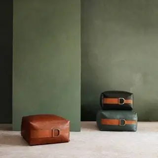Пуфы из коллекции LAviva Home Saddlebag