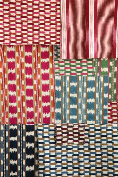 Тканая ткань от Manuel Canovas red ikt fabrics