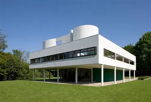 B5926Y Poissy bei Paris Villa Savoye 19281931 Блик фон Нордвестен B5926Y Poissy bei Paris Villa Savoye 19281931 Блик фон Нордвестен