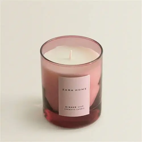Ароматическая свеча Zara Home 'Ginger Lily&39 Ароматическая свеча Zara Home 'Ginger Lily&39