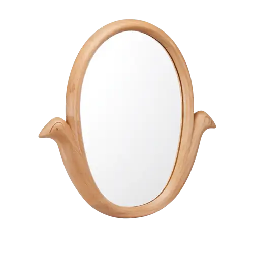 Зеркало в деревянной раме с птицами Yovanovitch Dior Maison Oval Mirror