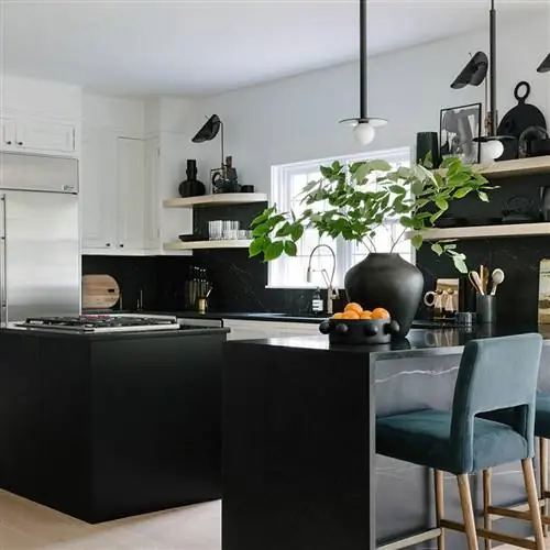 Смелость и много контрастов в этом нью-йоркском доме