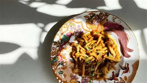 РЕЦЕПТЫ С ДИЗАЙНОМ: Жареные шимэдзи со сливочным маслом, чесноком и соей, автор Адриан Сальвадор