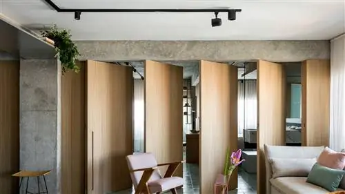 Квартира в Сан-Паулу, где ПОВОРОТНЫЕ ДВЕРИ изменили все