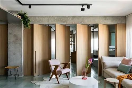 Квартира в Сан-Паулу, где ПОВОРОТНЫЕ ДВЕРИ изменили все