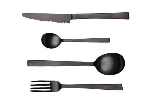 TREND ALERT BLACK Столовые приборы на СТОЛЕ