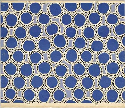 Синий ковер от ÉmileJacques Ruhlmann