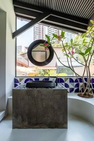 Зеленый созерцается из любой точки дома